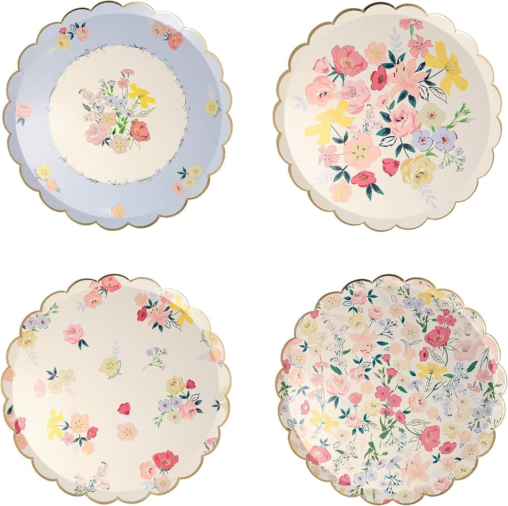 Meri Meri English Garden Side Plates | Amazon (US)