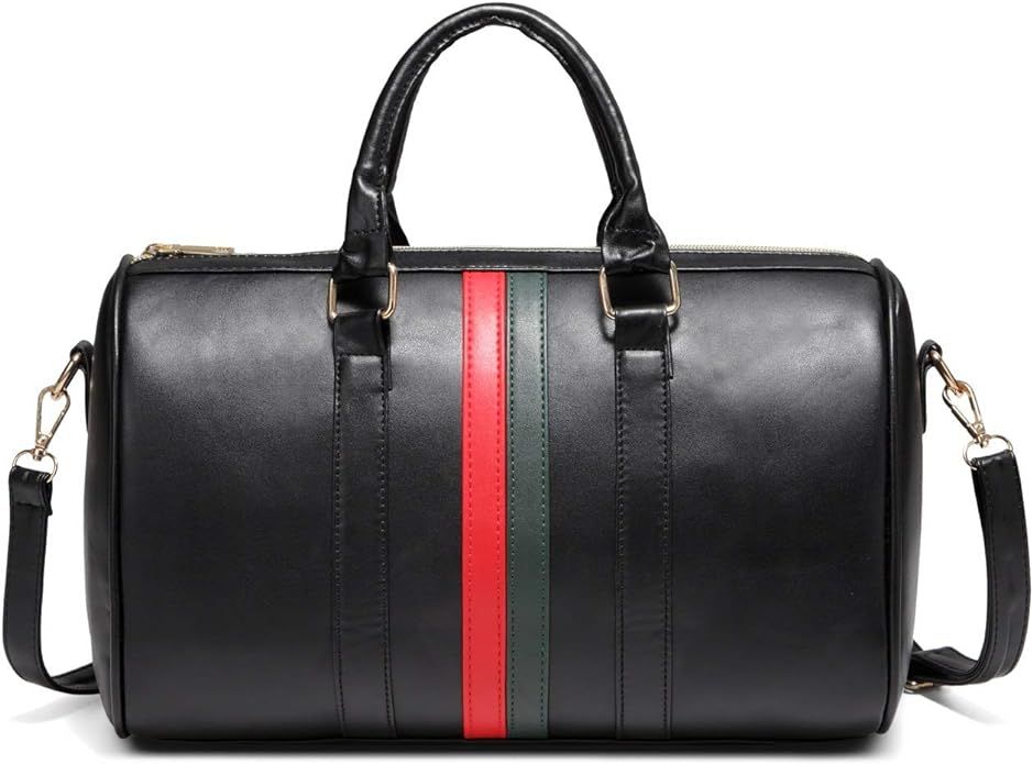 Foyinbet Black Tote Handbags Women Mini Travel Daypack Red Green Purse iPad Bag | Amazon (US)
