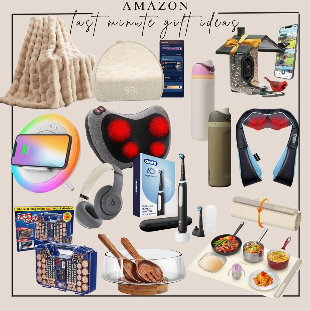 Amazon gift ideas for THE HARD TO SHOP FOR PERSON that will arrive before Christmas! 🎄🎁 The perfect last minute gifts for those hard to shop for people! 


#amazon finds
#amazon gift ideas
#gift guide 
#beats earphones
#eye masks
#bluetooth speaker
#teen gift idea
#girl gift idea
#mom gift idea
#sister gift idea 
#brother gift idea 
#gift idea for her
#gift idea for him
#dad gift ifea
#coworker gift idea
#white elephant gift
#tech gift
#mother in law gift idea
#father in law gift idea
#the person who has everything 
#affordable gift ideas 
#luxury gift idea
#hostess gift idea
#faux fur blanket 
#home gift idea
#battery storage 
#electric toothbrush 
#water bottle
#massager
#hatch alarm clock
#bird feeder
#bird lover
#no clue what to get 

#LTKGiftGuide #LTKFindsUnder50 #LTKHoliday