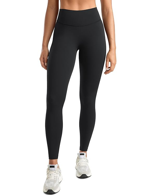 Womens High Waisted No Front Seam Lounge Yoga Legging 25" Workout Tummy Control Gym Yoga Pants | Amazon (US)