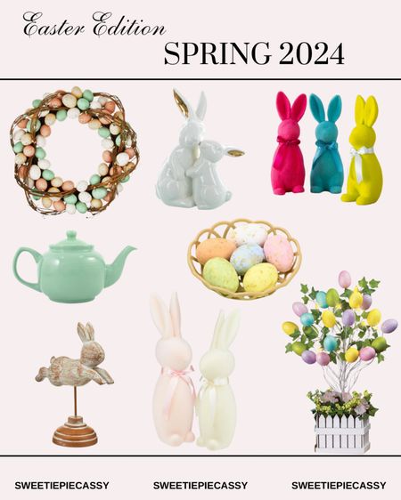 Spring Home: Easter Edition 🐣 

Easter is near and Walmart has a ton of amazing options for well under $50! From neutral looks, cute decor, everyday basics & so much more! I’ll also be doing gift guides for Easter so make sure to look out for those coming soon!💫

#LTKstyletip #LTKfindsunder50 #LTKSpringSale