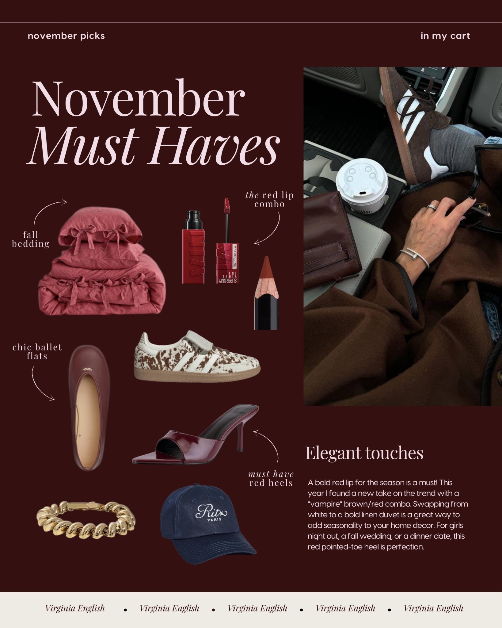 Little things to refresh your home and closet in November 

#LTKSeasonal #LTKStyleTip #LTKBeauty