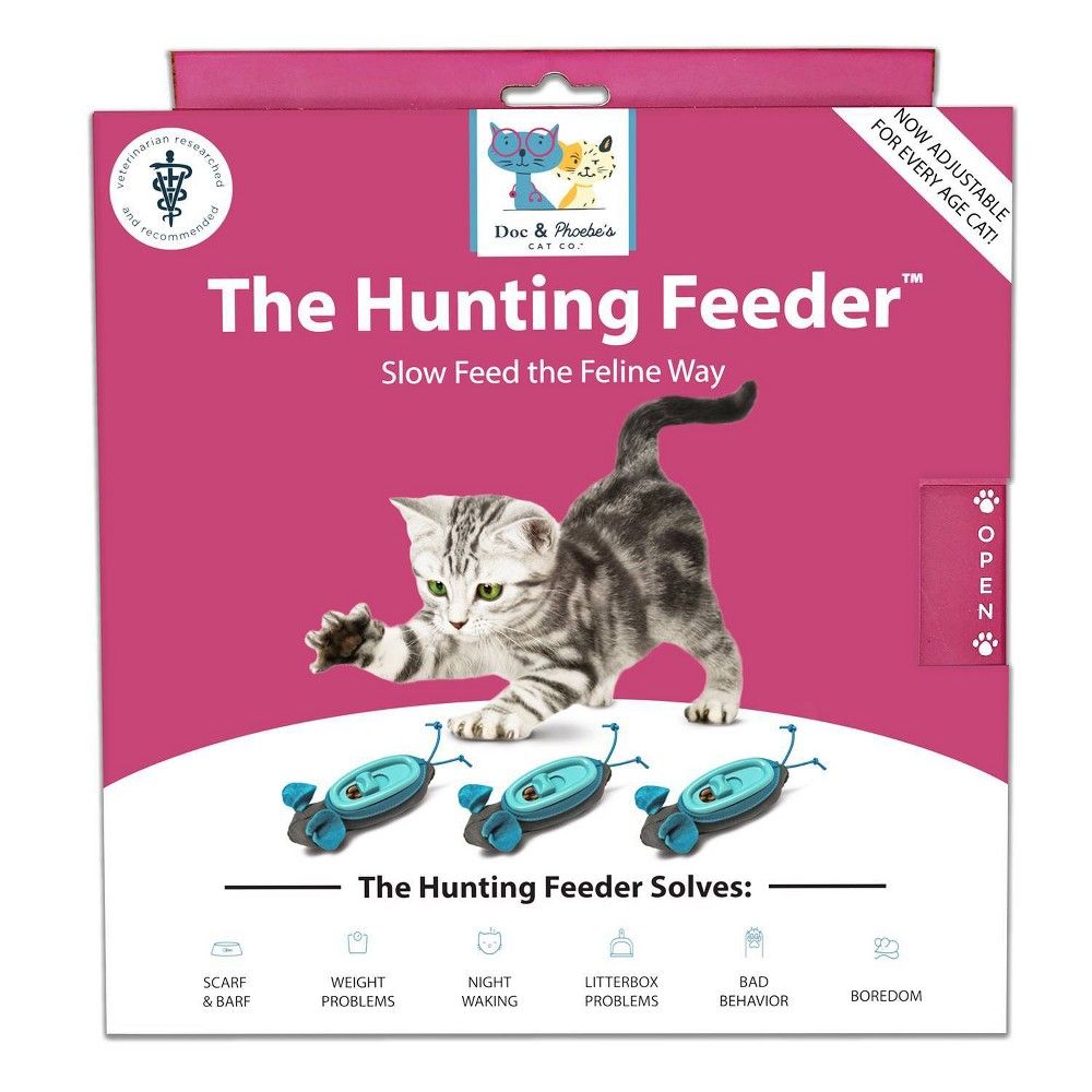 Ethical Pet Doc. & Phoebe Cat Treat Toy the Indoor Hunting Feeder - 3ct | Target