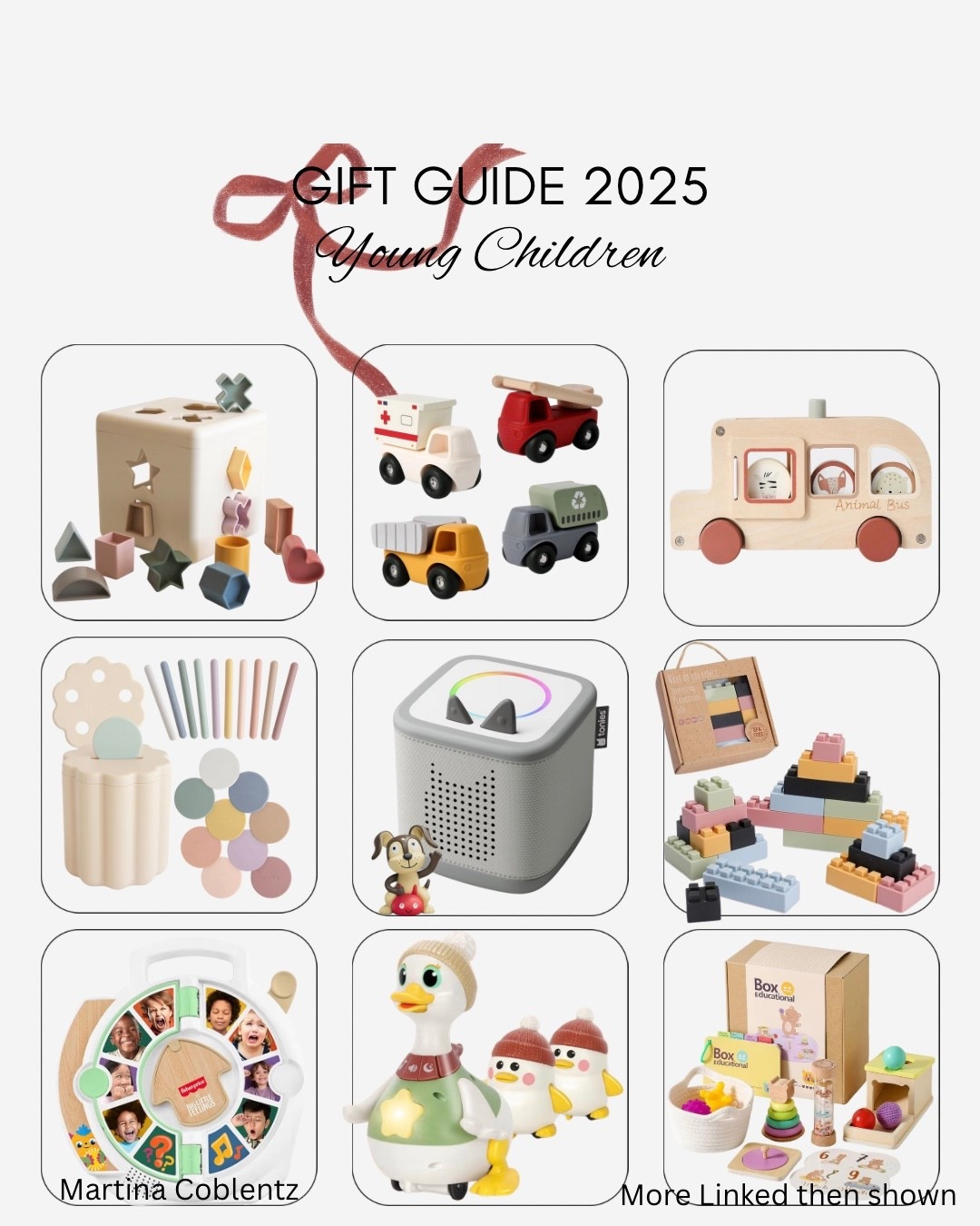 Young children gift guide 

🌲check out my gift guides at the top of my page for more.

Gift guide for young children 


•children •gift guides •Christmas •gift idea •birthday gift •Christmas gift •bag gift •Montessori •gift guide •gift ideas •baby gift guide •young children 



#LTKBaby #LTKKids #LTKGiftGuide