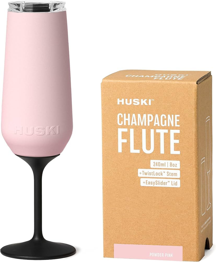 Huski Champagne Flute | NEW | Award-winning Design with Detachable Stem | Premium Stainless Steel... | Amazon (US)