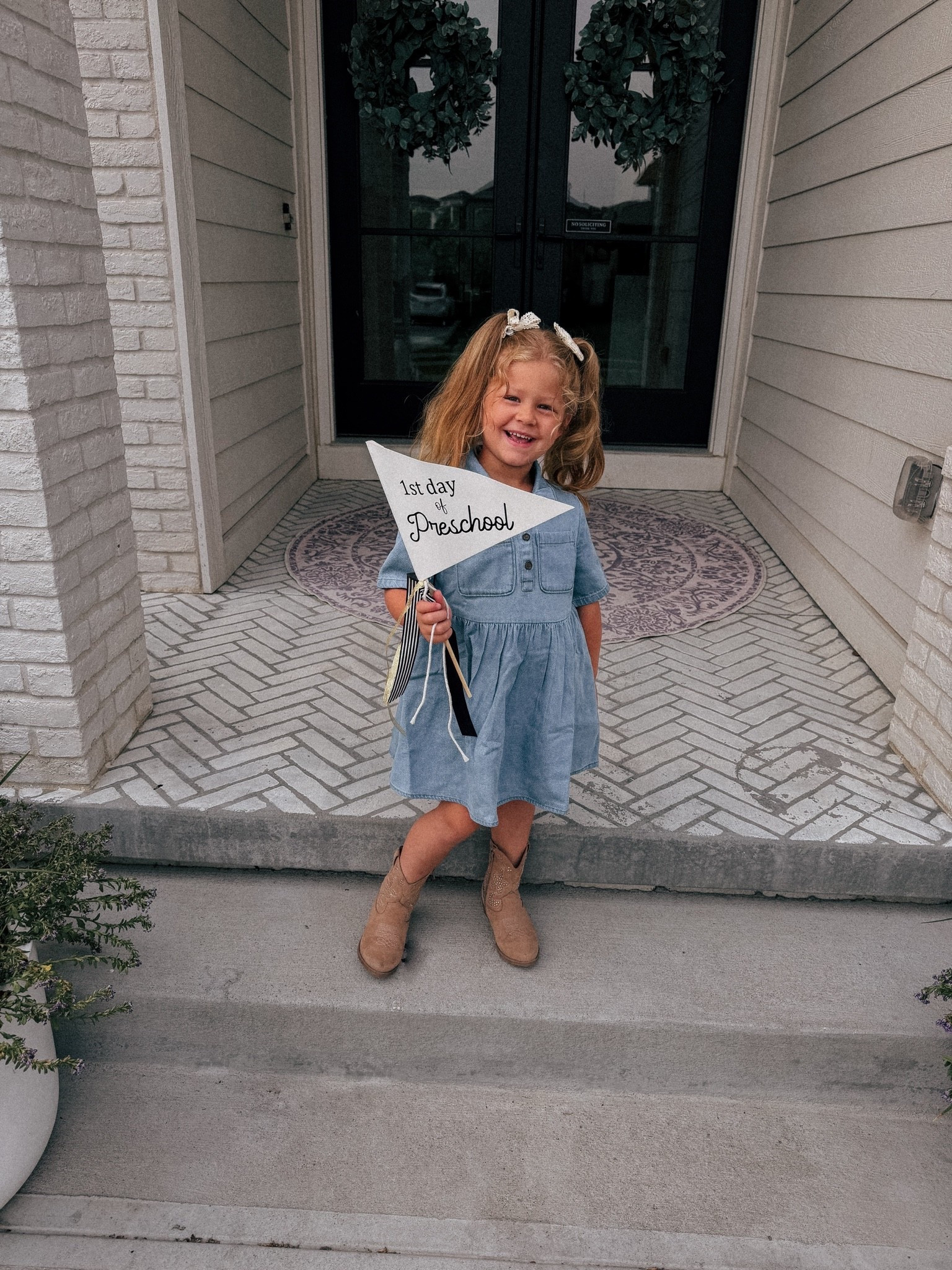 First day of school outfit idea for toddler girl  ￼

#LTKootd #LTKKids #LTKSaleAlert