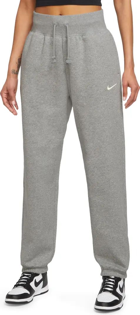 Sportswear Phoenix High Waist Fleece Sweatpants | Nordstrom