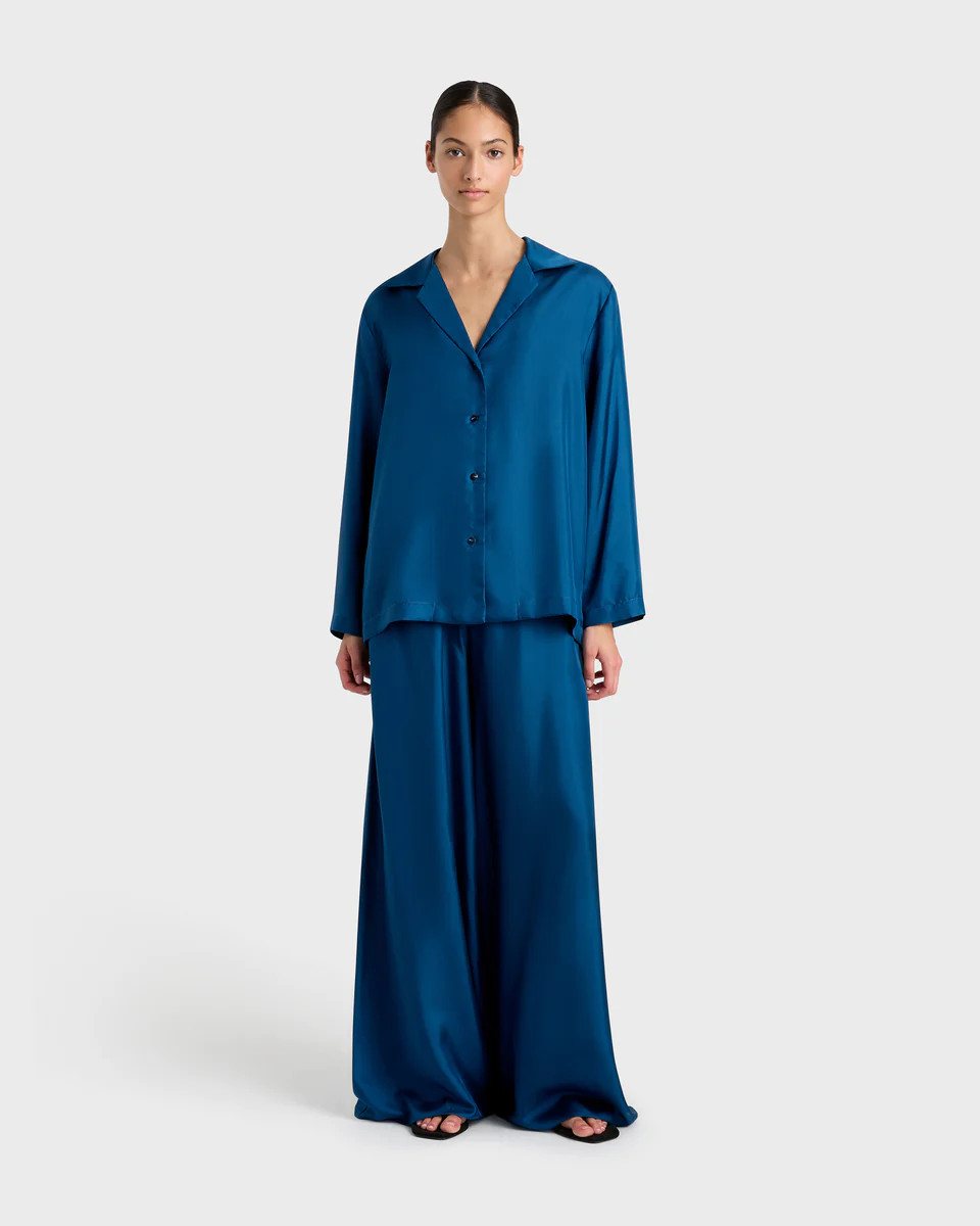 Marfa Silk Classic Shirt - Tropico | BONDI BORN