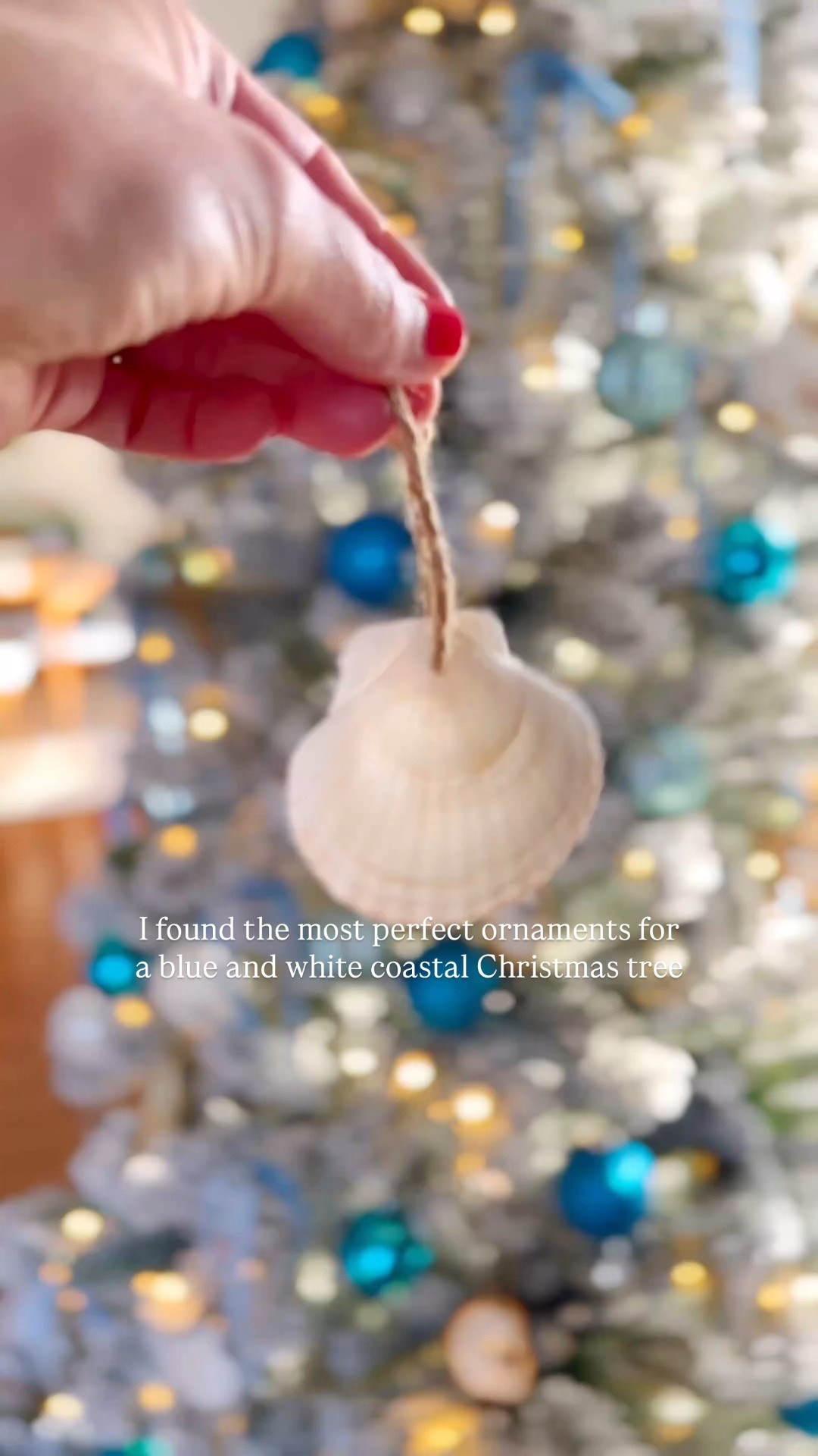 I’m going all in on a coastal Christmas this year, especially after galavanting around the Pacific Ocean! And my @kingofchristmas artificial flock tree is the perfect back drop for all my coastal ornaments! 🐚🩵

#kingofchristmas #ad #gifted 

Christmas, Christmas tree, artificial tree, coastal Christmas, holiday, holiday decor, Christmas decor 

#christmastree #coastalchristmas #blueandwhitechristmas #artificial tree 

#LTKHoliday #LTKHome #LTKSeasonal