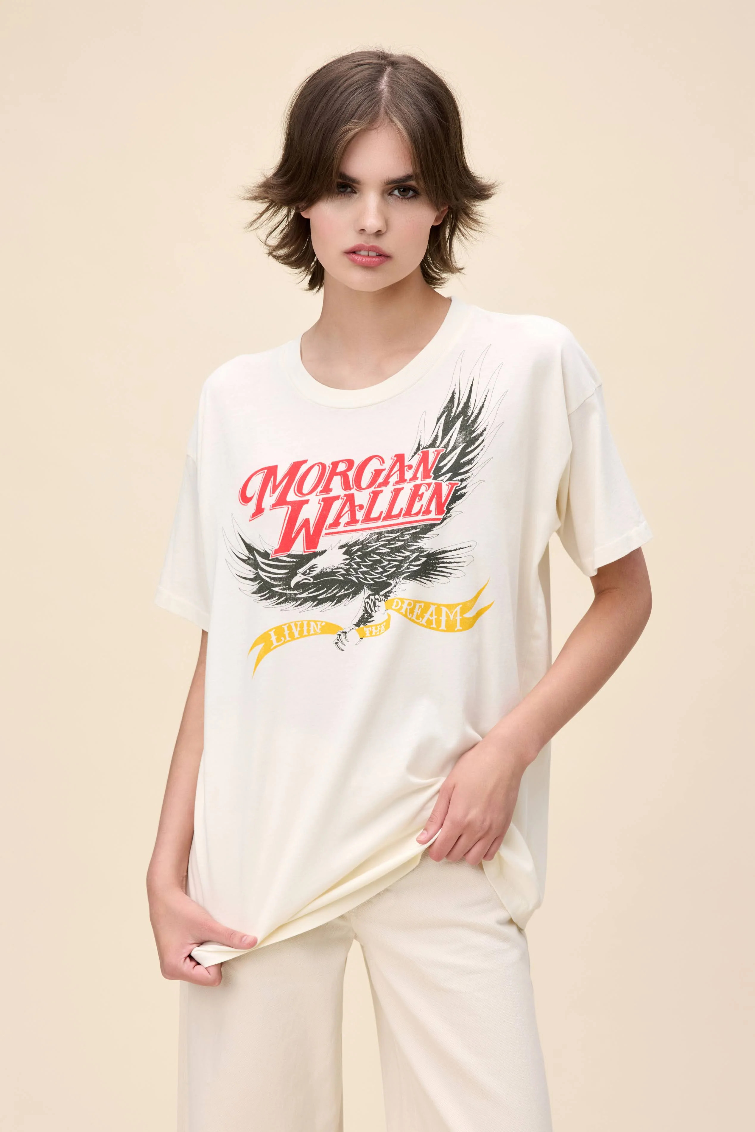 Morgan Wallen Livin' The Dream Merch Tee | Daydreamer