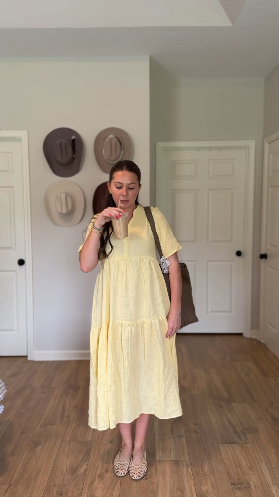 Church ootd 💛🕊️ wearing a small!

#LTKootd #LTKmomlife #LTKBump
