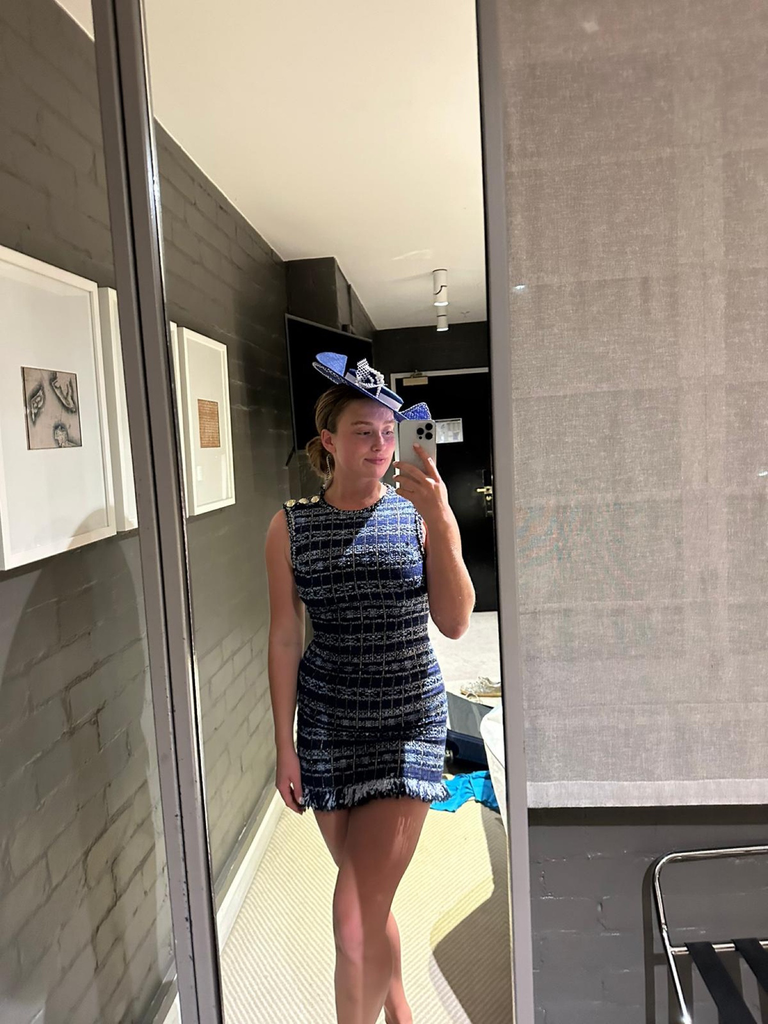 💙 Shop my exact blue tweed mini dress below! 

#LTKstyletip #LTKaustralia #LTKFind