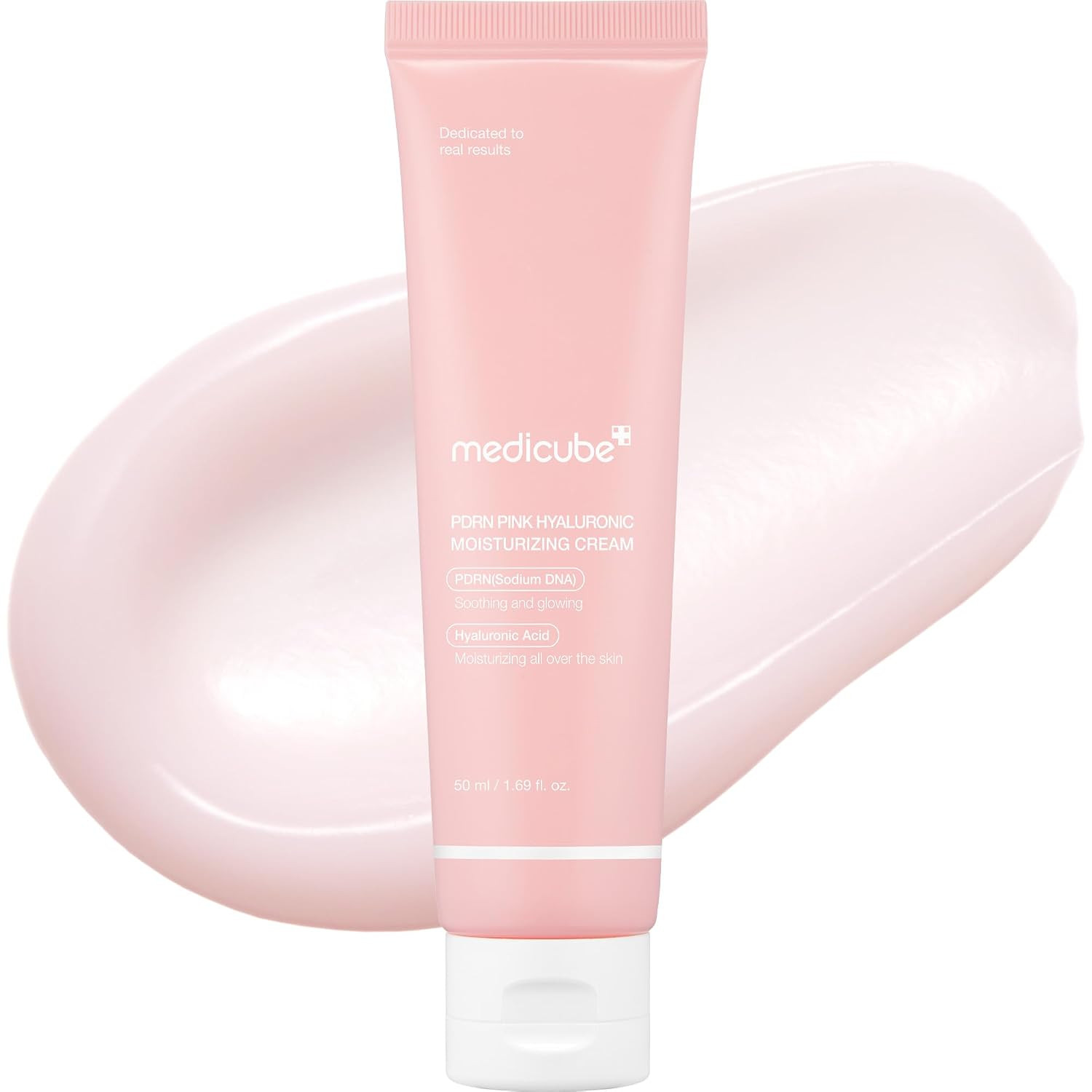 medicube Salmon DNA PDRN Pink Hyaluronic Moisturizing Cream | Amazon (US)