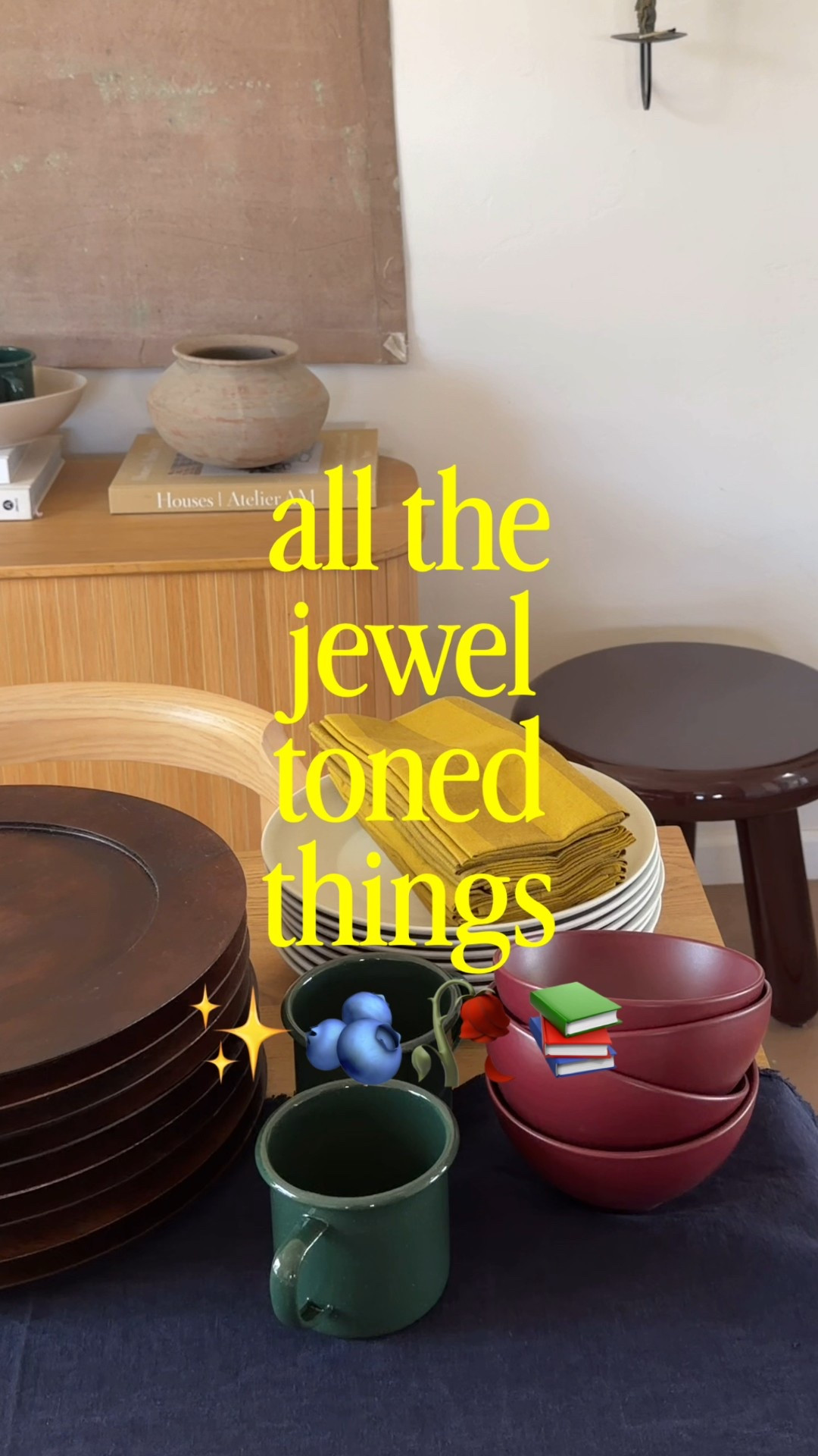 Holiday Table Inspo 📚🥀☕️🪻💫

If you’re someone who’s hoping to get more into hosting but you feel little overwhelmed- my hot tip, as someone who’s hosted dinner parties for years, is to try BRUNCH (which frees up more time for FANCY TABLESCAPE!) I’m so glad to add these @allmodern pieces to my collection, they’re perfect for this jewel toned theme but I’ll be able to mix and match pieces and use for years to come. I was genuinely impressed by the modern, highly curated offerings. With free, fast shipping!

#allmodernpartner #modernmadesimple

#LTKSeasonal