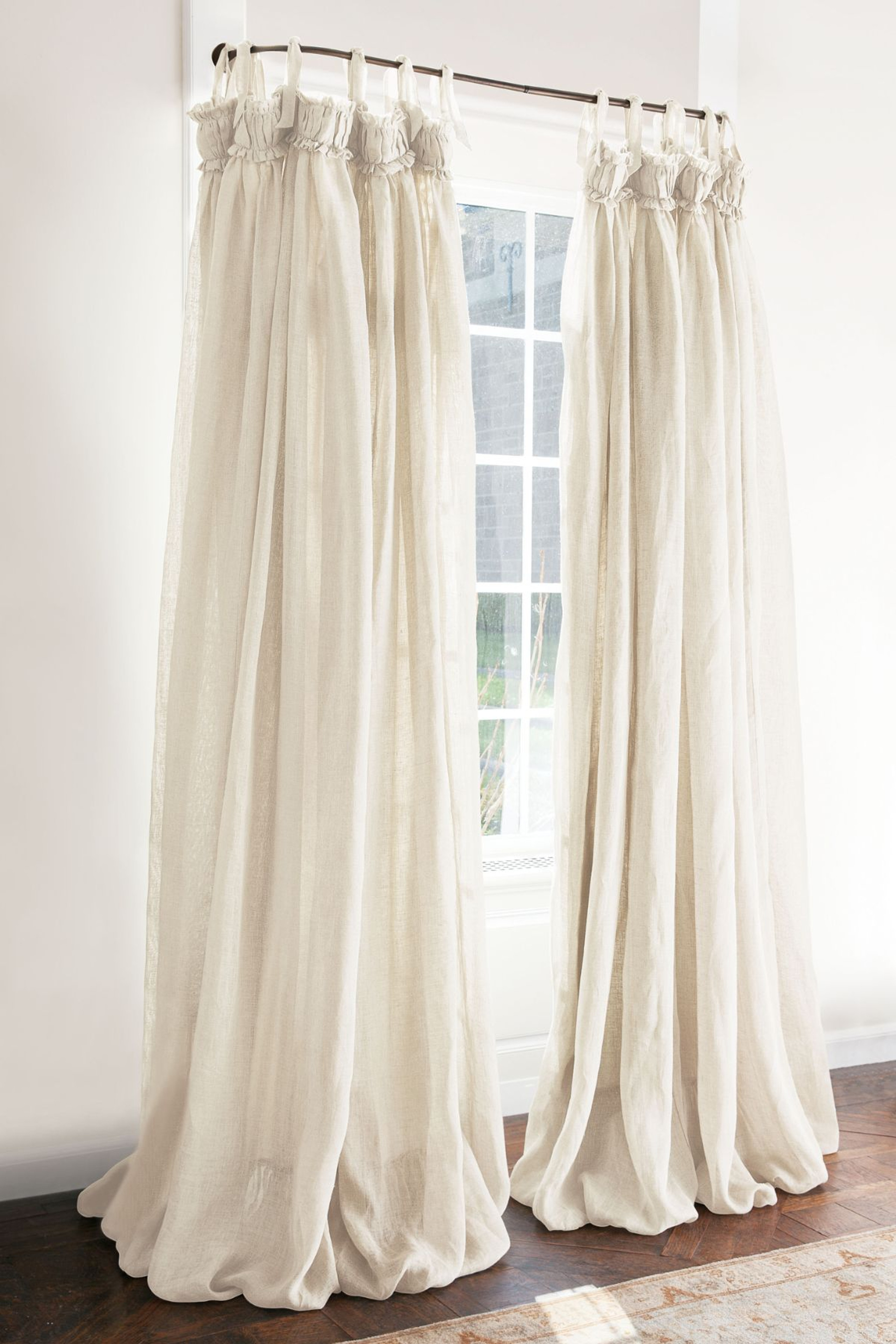 Linen Balloon Drapery Panel | Soft Surroundings