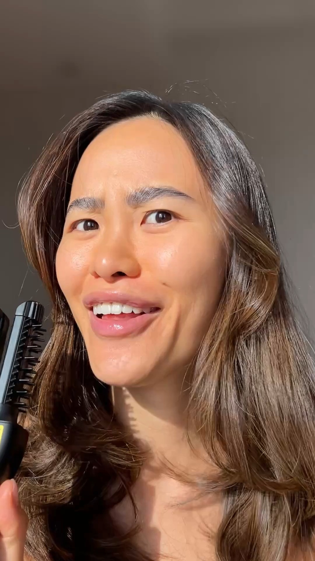 Love japanese beauty tech! This is not only travel friendly, but also has red light therapy to boost your hair's shine as it styles! Amazing !! 

 #LTKBeauty