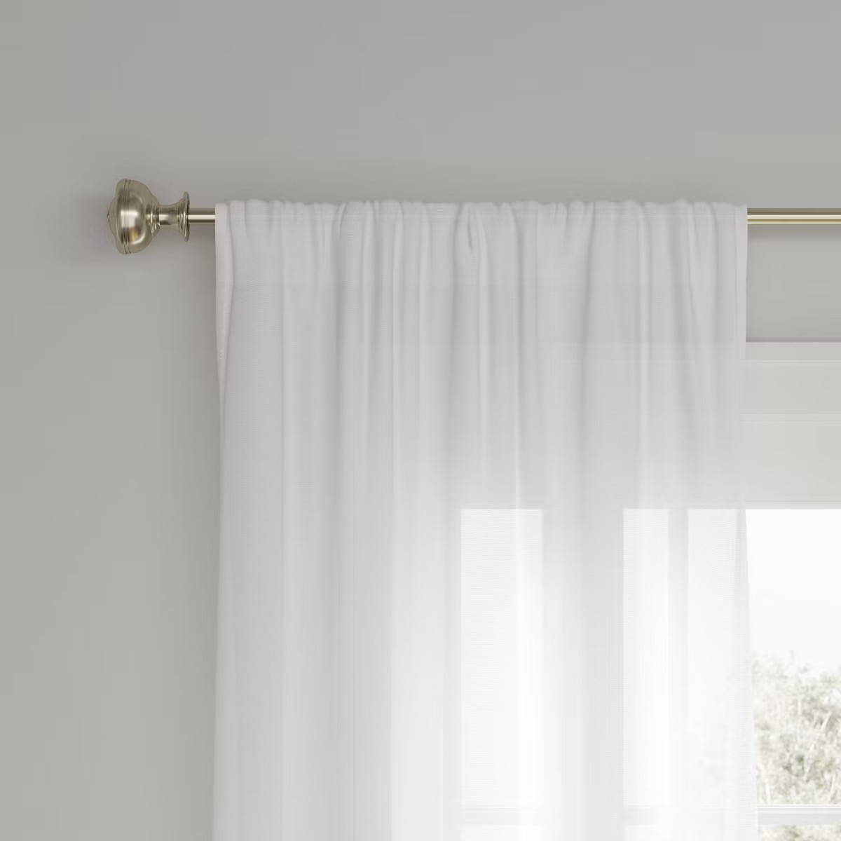 1pc Light Filtering Farrah Window Curtain Panel - Threshold™ | Target
