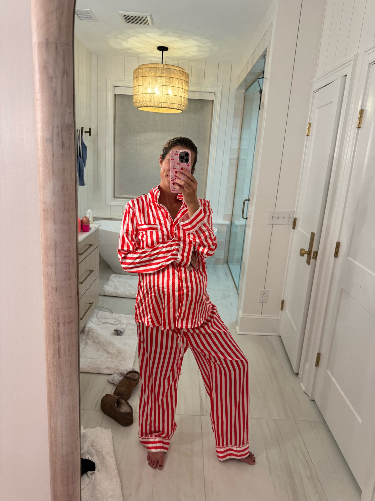 Christmas Jammie’s pregnant 