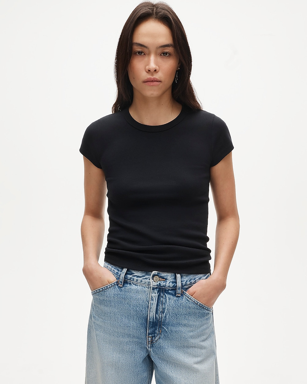 Perfect-fit crewneck T-shirt | J. Crew US