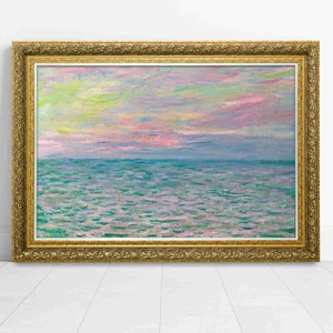 Claude Monet Poster, Sunset At Pourville, Monet Print, Vintage French Home Décor, Downloadable W... | Etsy (Global)