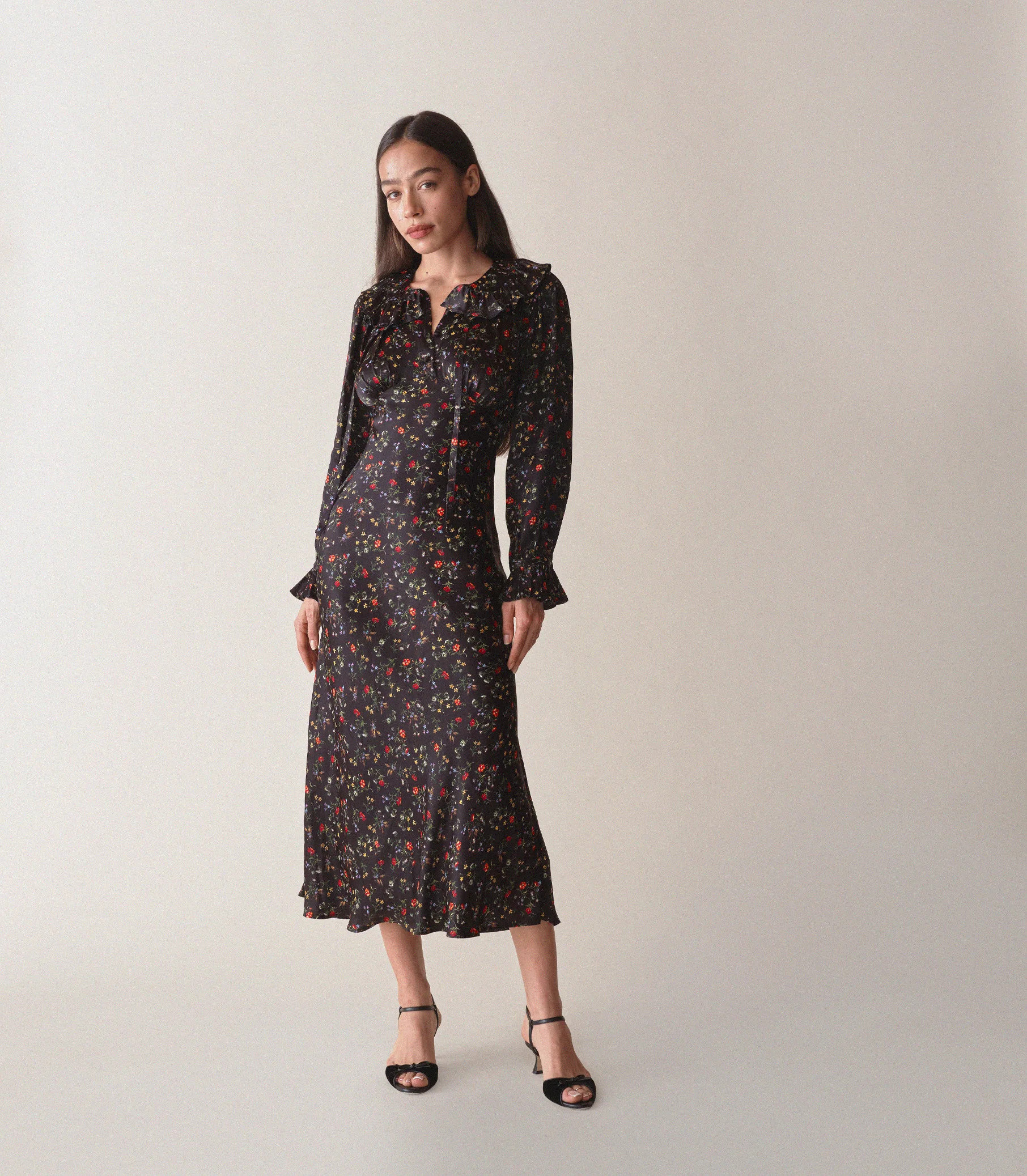 Solaire Dress - Windswept Wildflower | DÔEN | DOEN