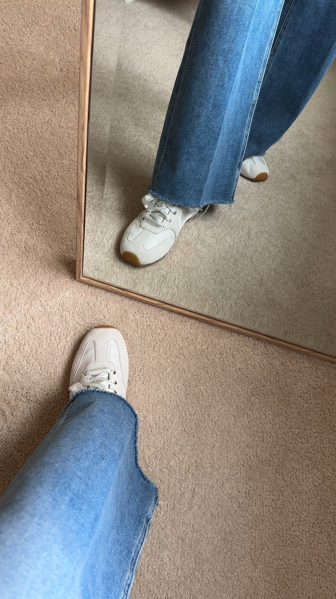 Ballet sneakers. 
Comes with ribbon and regular laces  
Exact sneakers true to size for me. 

Cardigan: day to night. 
- Day: Wear open or closed over a white t-shirt. Comfy wide leg jeans. Sneakers. Chunky charm necklace and textured bracelet stack. Suede shoulder bag. 
- Night: Wear alone, keep some top and bottom buttons open. Dark denim jeans. Belt  Booties. Tennis necklace and vintage charm necklace combo. Mixed metals shiny cuff bracelets. Handheld mini bag. 

- Exact cardigan is 100% cotton. I sized up here, but may actually prefer true to size. 


#LTKootd #LTKOver40