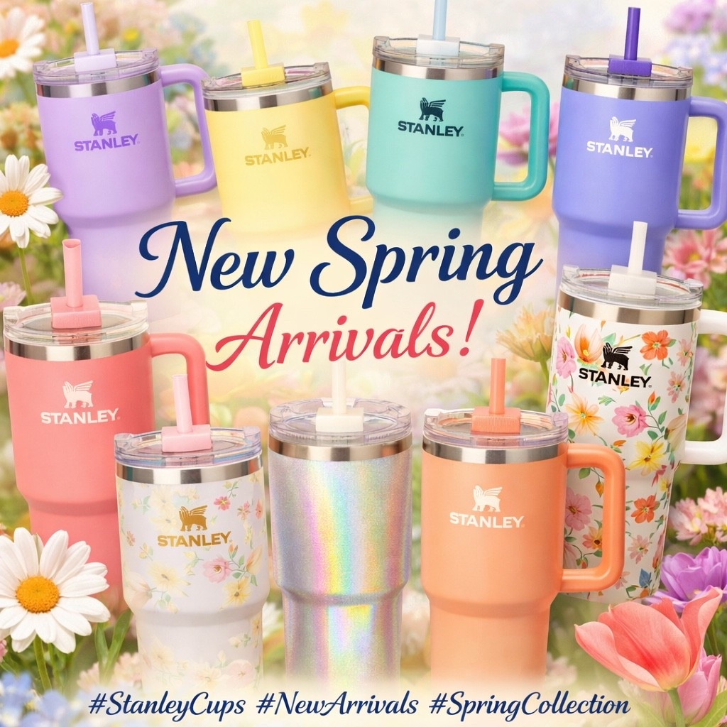 Spring Stanley cups just arrived and the florals are stunning 🌸

Linking the new arrivals including the floral print, pastel colors, and the iridescent tumbler.

#stanleycup #stanley1913 #stanleytumbler #ltkfinds #ltkhome #ltkstyle #springfinds #stanleycollection #waterbottletrend #viralfinds


#LTKActive #LTKSeasonal #LTKOver40