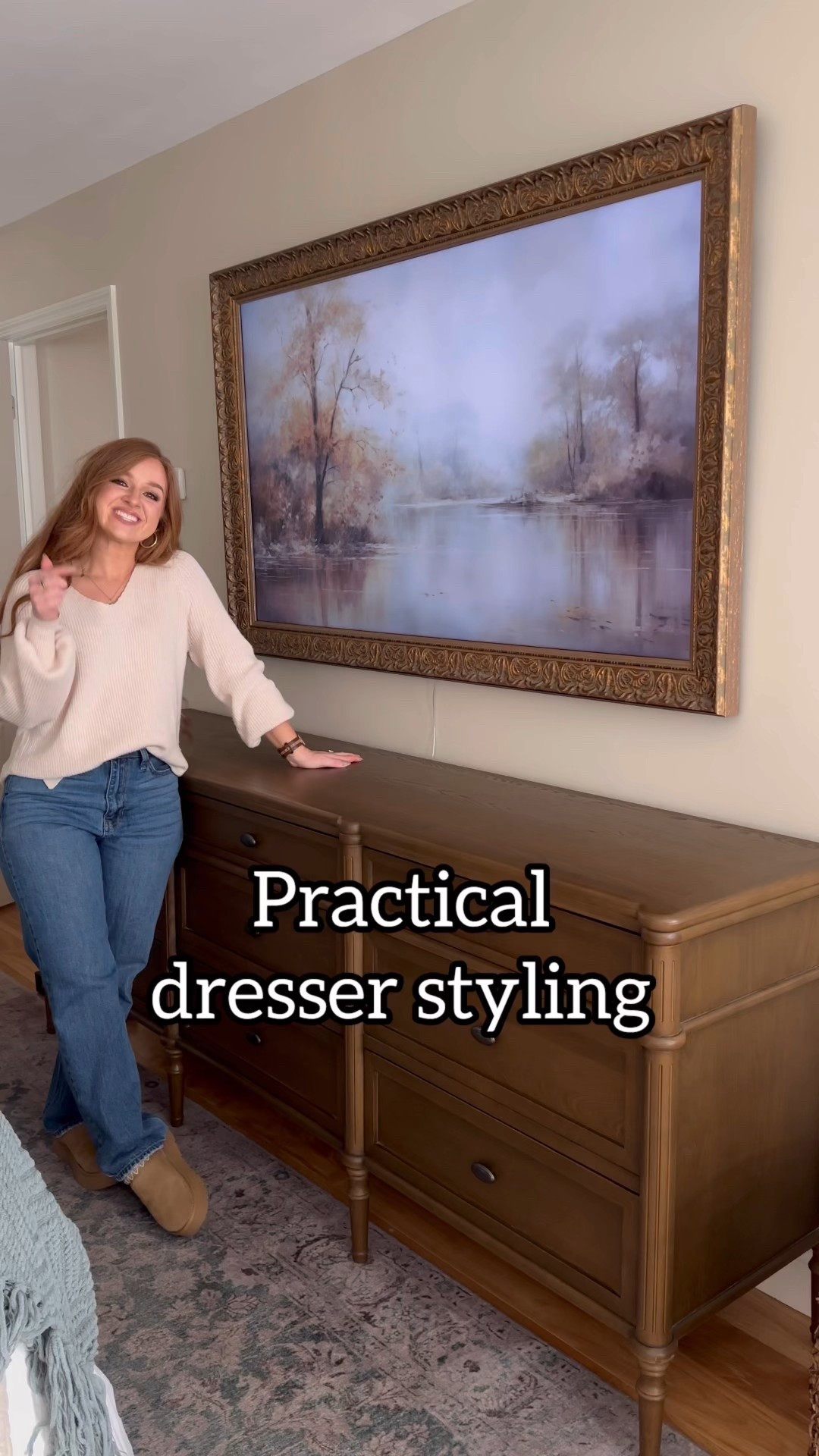 Practical dresser styling ! Dresser is from Wayfair and a piece I’ll pass down for generations ! Solid wood and beautifully made 

#LTKSaleAlert #LTKHome #LTKCyberWeek