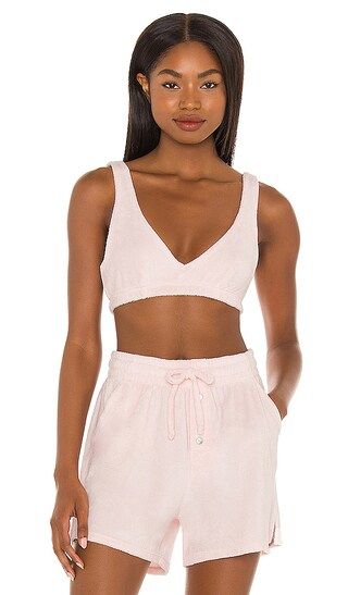 Terry Bralette in Peony | Revolve Clothing (Global)