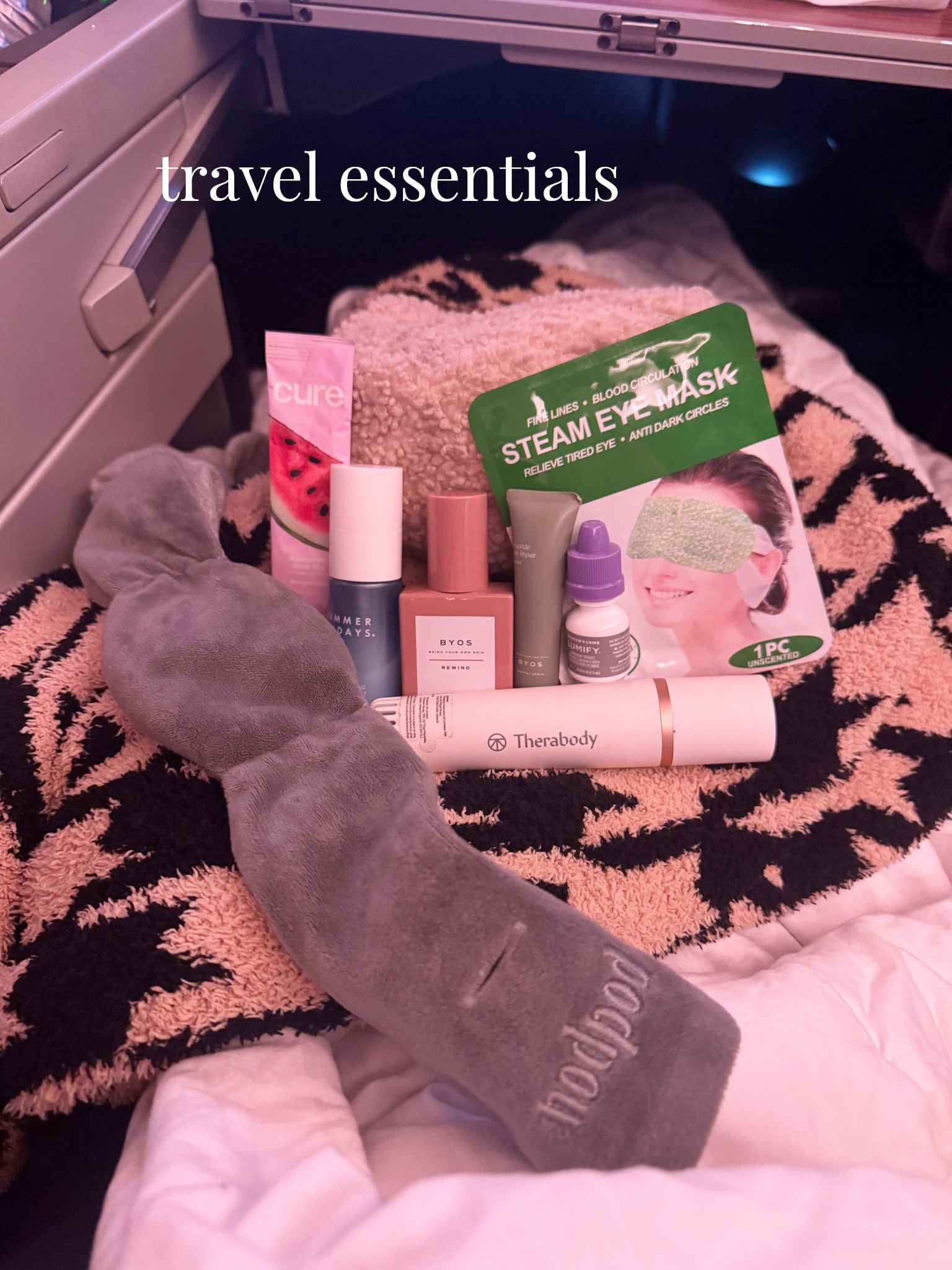 My long flight essentials 

#LTKBeauty #LTKTravel