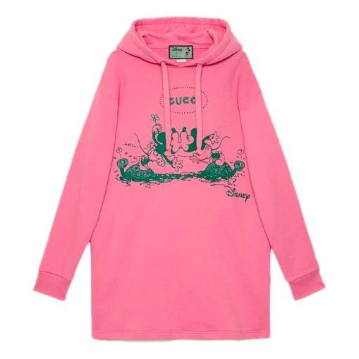 (WMNS) Gucci x Disney Hooded Dress For Pink | KICKS CREW
