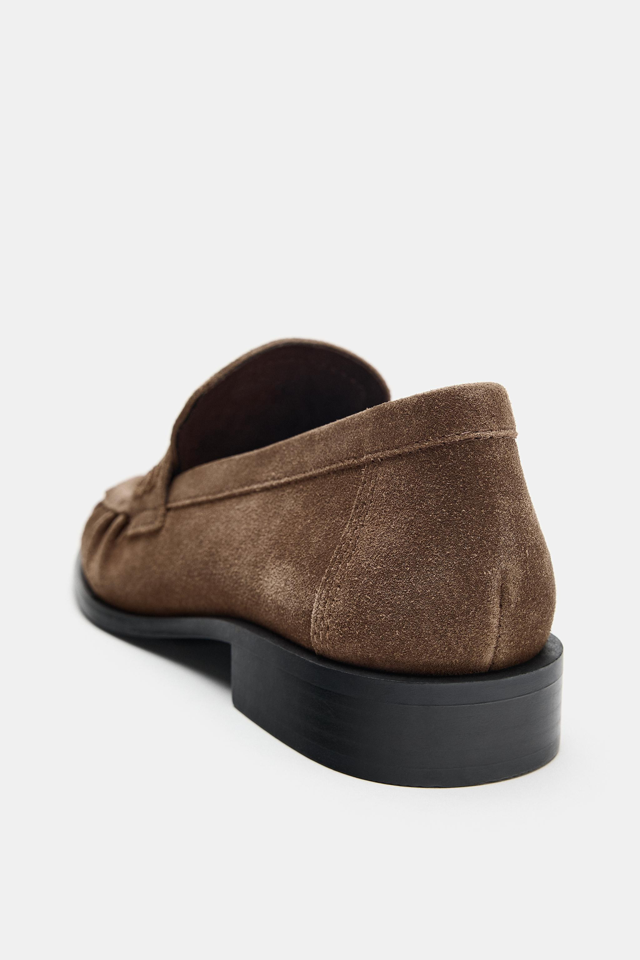 SUEDE LOAFERS | Zara US