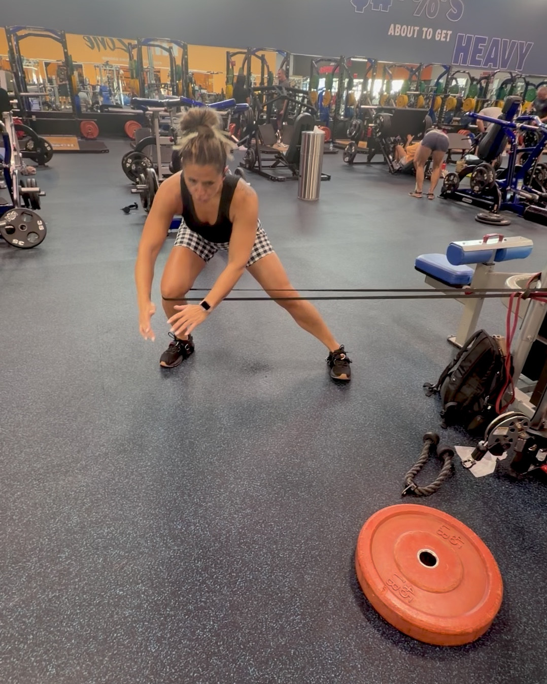 Leg day! I love leg day. This one is focus on booty, inner and outer thighs. 

#LTKfitnessgoals #LTKselfcare #LTKOver40