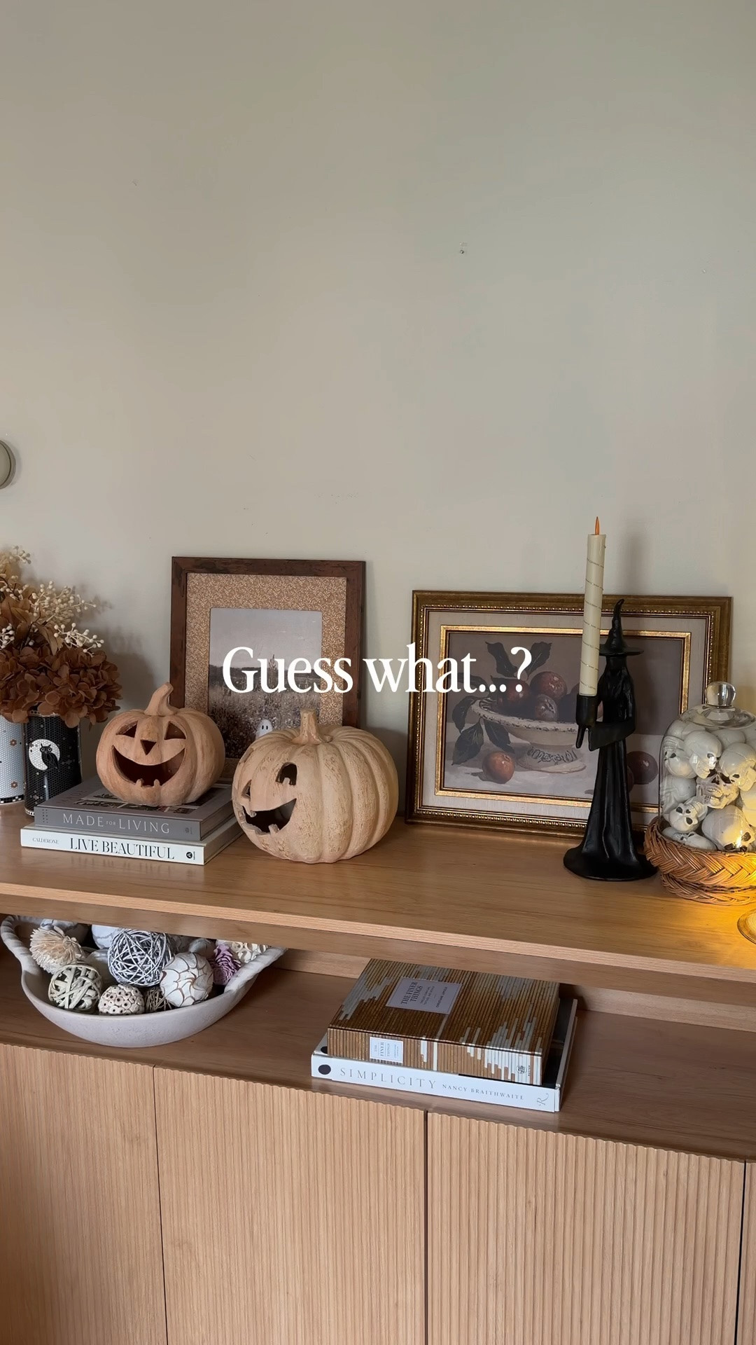 Walmart has truly some of my FAVORITE Halloween decor year-after-year. Specifically, I pulled out these woven bats and twinkly skeleton immediately this year, because they are so aesthetic and help up so well. The skeleton was a total fave from my own family to everyone who visited. I kept him inside last year but this may his year to introduce himself to a larger crowd! For the bats they are nice and light so I used command strips to hang and this year I think I’ll wrap them in twinkly lights!

#LTKxWalmart #LTKSeasonal #LTKHome