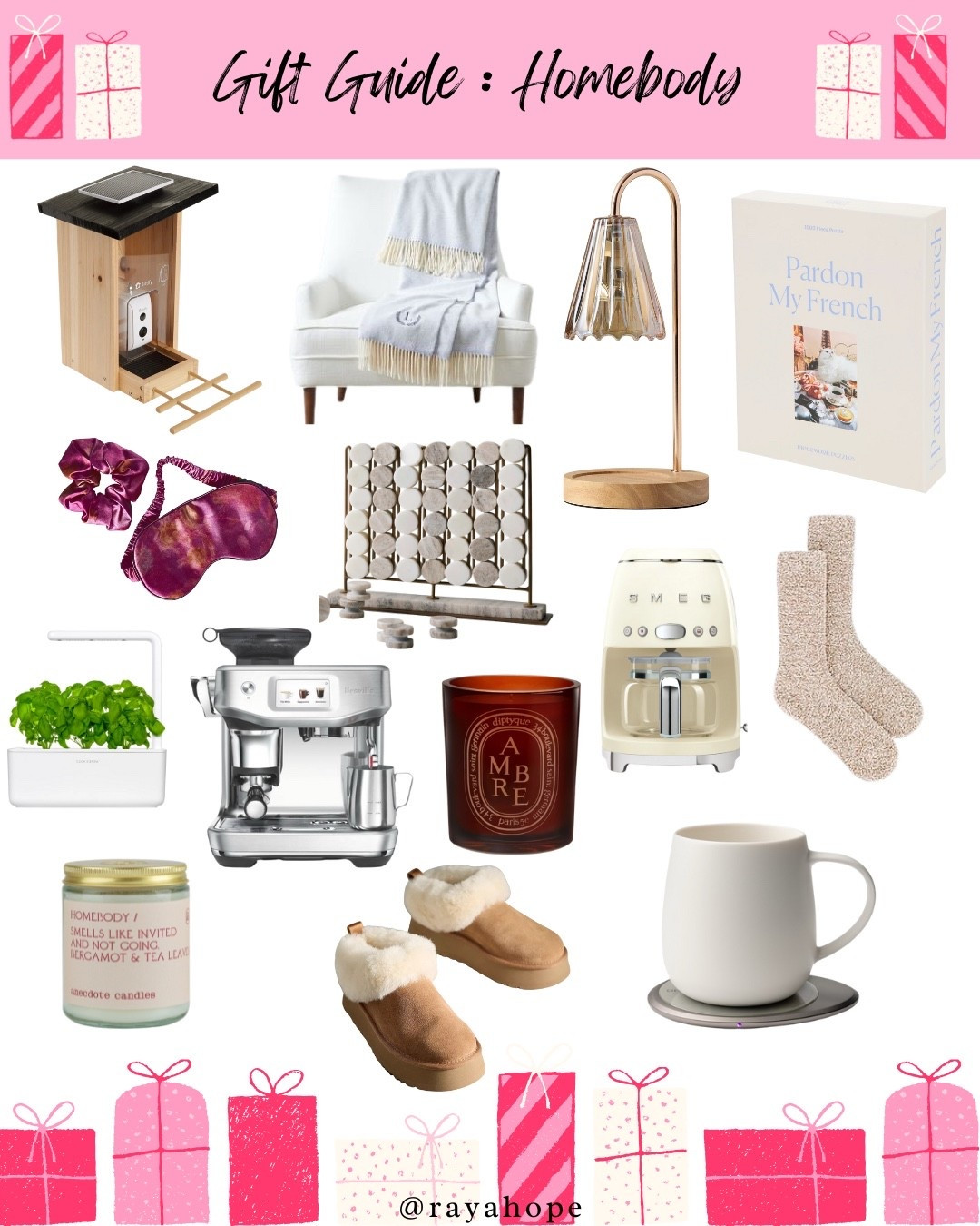 Gift Guide For The Homebody / Gifts For The Homebody / Homebody Gift Guide / Christmas Gift Guidee

#LTKHoliday #LTKGiftGuide #LTKSeasonal