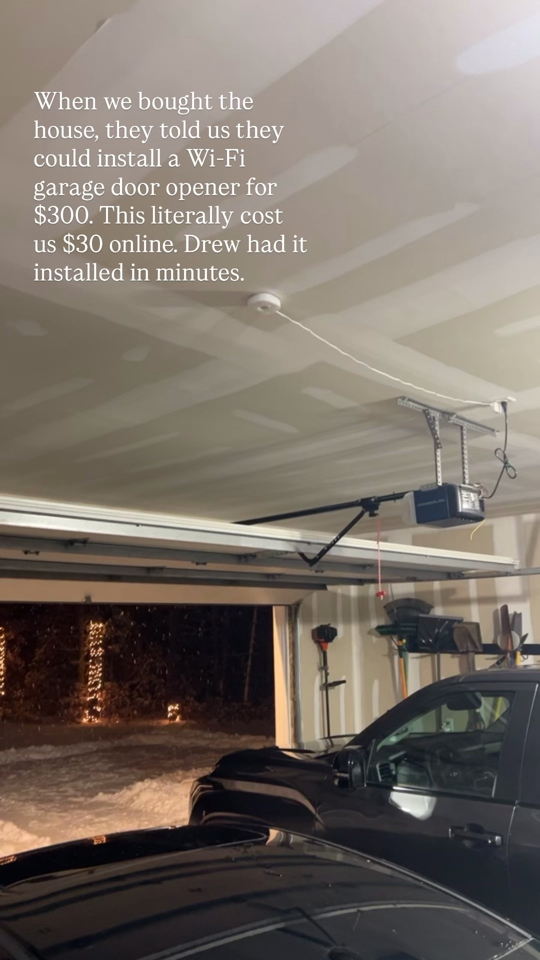 The cheapest and most convenient garage door opener with wifi. Why do we use it? The million times you’re on auto pilot and can’t remember if you closed the garage door. 

#LTKHome