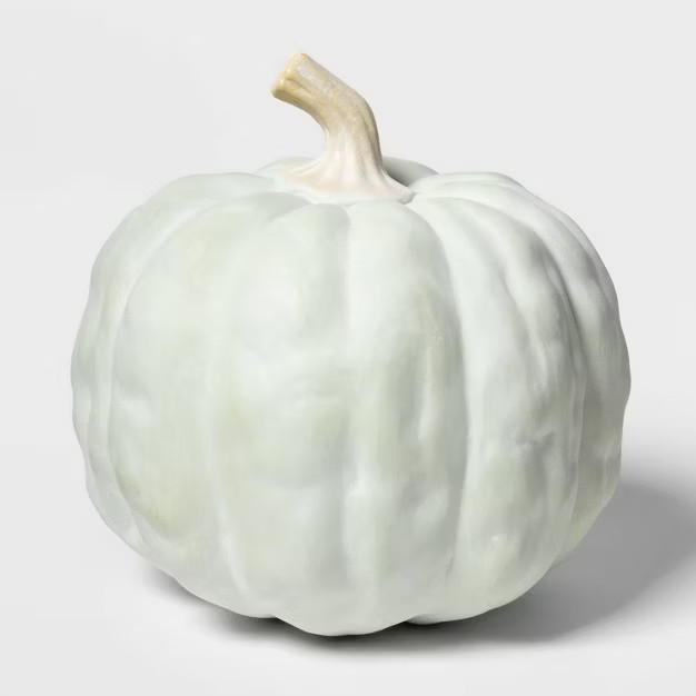 Falloween Small Sheltered Porch Pumpkin Green Halloween Decorative Sculpture - Hyde & EEK! Boutiq... | Target