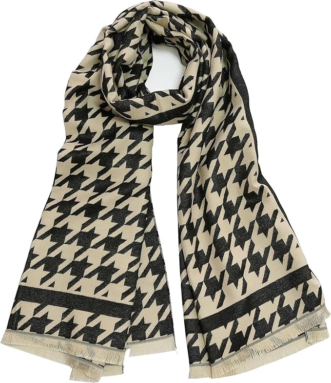 JERLA Cashmere Feel Scarf winter warm large soft Shawl wrap Scarf for women | Amazon (US)