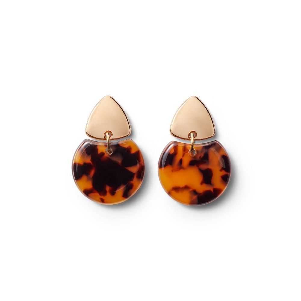 Two Drop Earrings - Rachel Comey x Target Brown | Target