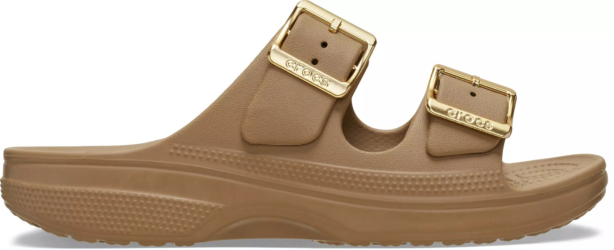 Crocs Saturday Metallic Buckle Sandal, Women's, Size 11, Sepia | DICK'S Sporting Goods