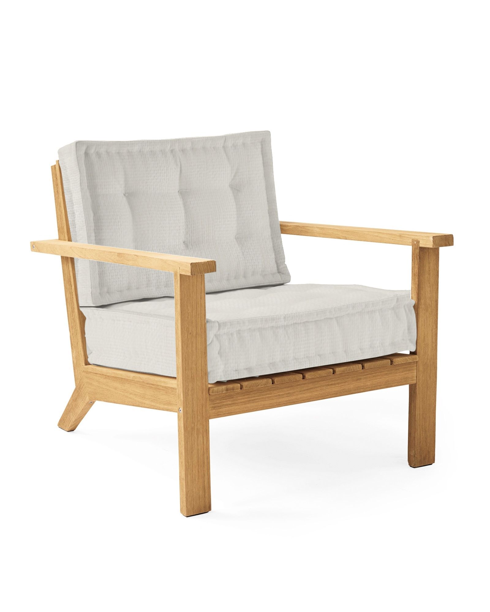 Cliffside Teak Lounge Chair | Serena and Lily
