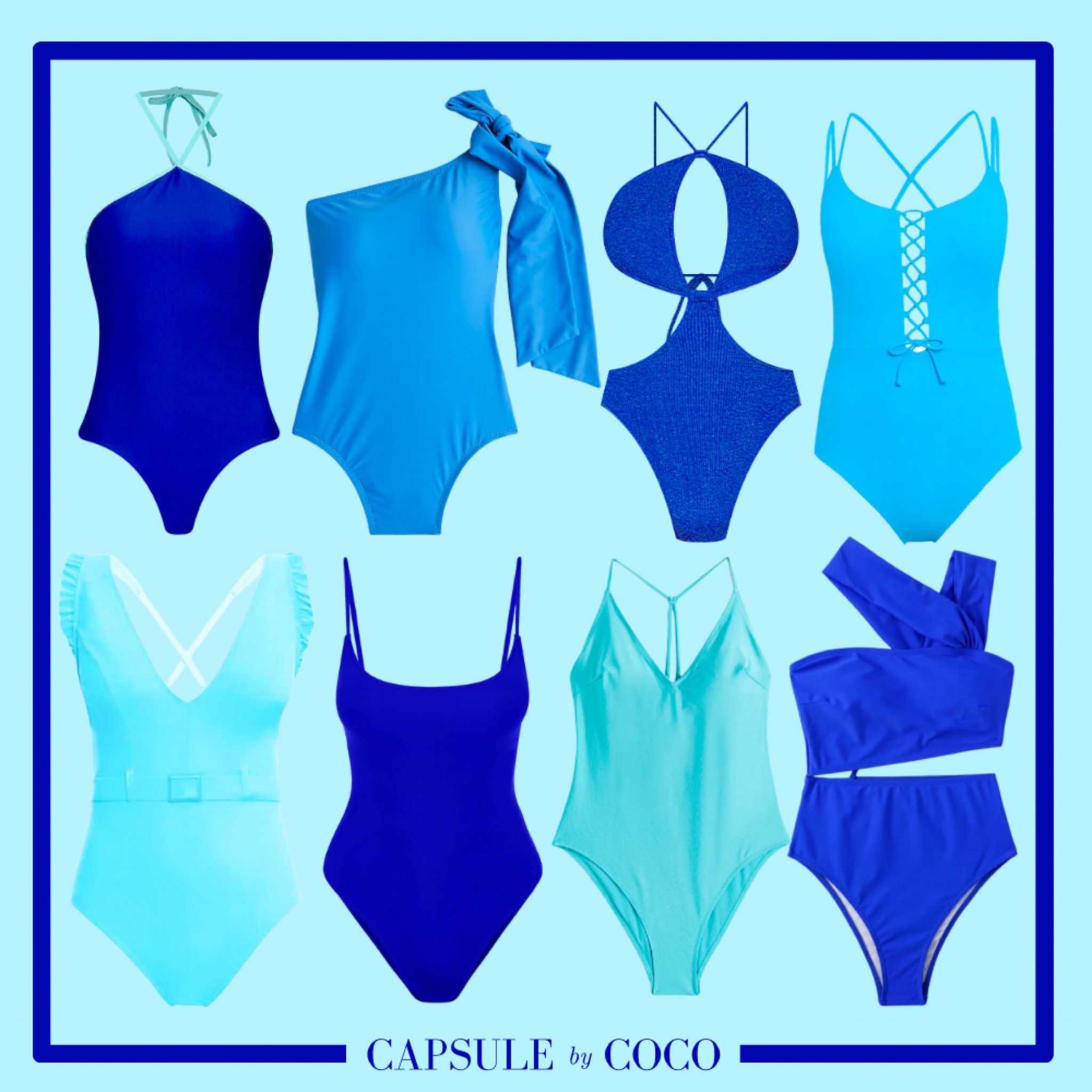 BLUE SWIMWEAR 💙💙

Blue one piece, blue swimsuit, summer, spring break, beach, beach look, pool day, summer look, summer swim, swimming, Capsule By CoCo, CapsuleByCoCo

#LTKswim #LTKFind #LTKSeasonal