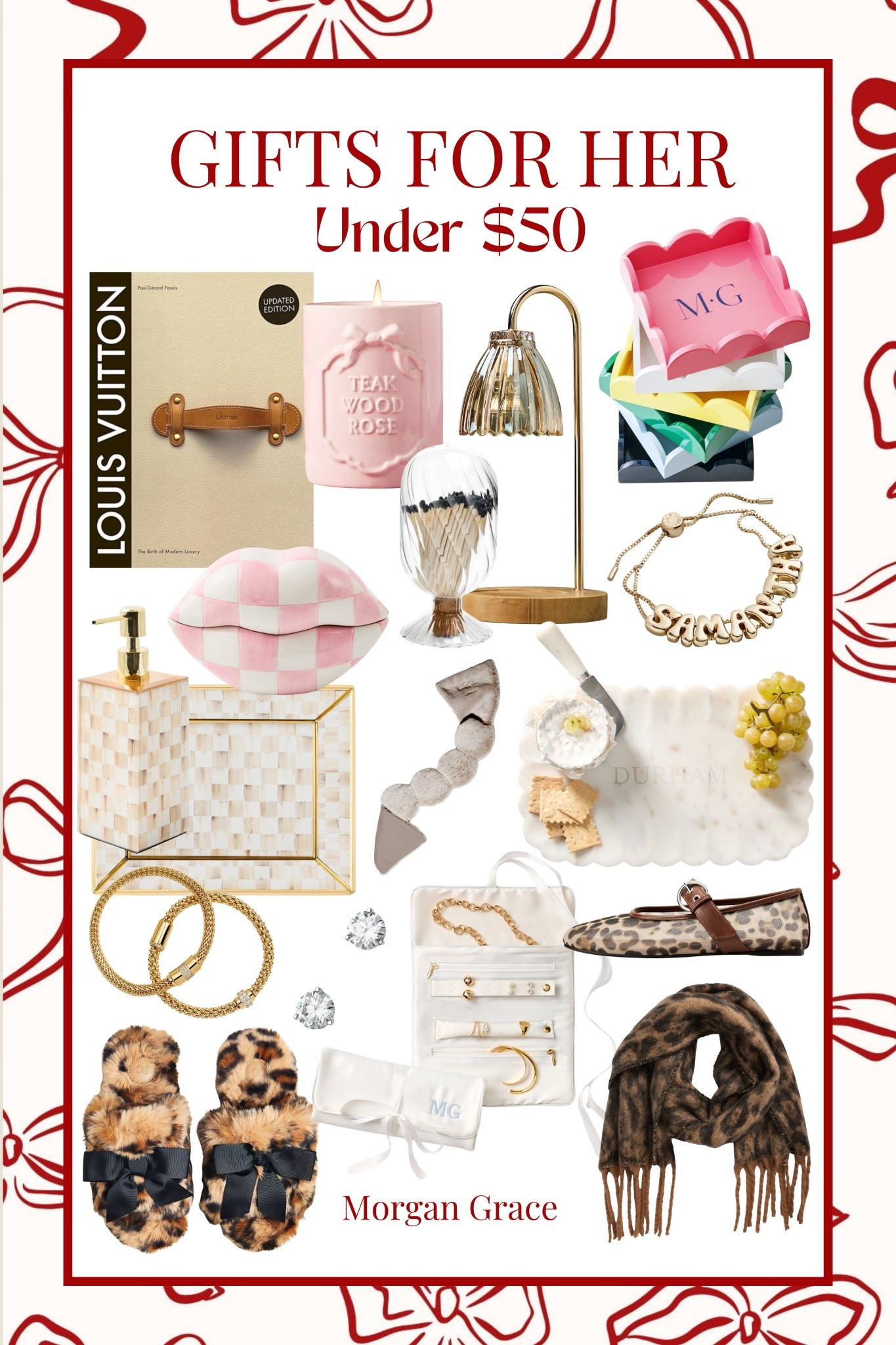 Gifts For Her Under $50

Under $50 Christmas gifts, affordable Christmas gifts, affordable Christmas gifts for her, Christmas gifts for her under $50, Christmas gifts for women under $50, affordable Christmas gifts for women under $50, Mackenzie Childs under $50, affordable Mackenzie Childs, cheetah shoes, cheetah slippers, cheetah Christmas gift, girly Christmas gifts, jewelry organizer, travel jewelry organizer, travel accessories, travel essentials, suitcase jewelry organizer, suitcase organizer, marble cheese board, marble kitchen, marble board, custom marble board, monogram kitchen decor, custom kitchen decor, Etsy kitchen decor, custom Christmas gifts, name bracelet, gold jewelry, diamond earrings, affordable diamond earrings, stud diamond earrings, affordable jewelry, affordable gold jewelry, gold bracelet stack, Amazon jewelry, Amazon gold jewelry, Amazon diamond earrings, Amazon flats, Amazon cheetah flats, bow accessories, self care gifts, Anthropologie Christmas gifts, Amazon Christmas gifts, Target Christmas gifts, pink candle, girly candle, coffee table book, designer coffee table book, decor under $50, coffee table book under $50, scalloped tray, Morgan Grace Howe

#LTKHoliday #LTKSaleAlert #LTKGiftGuide