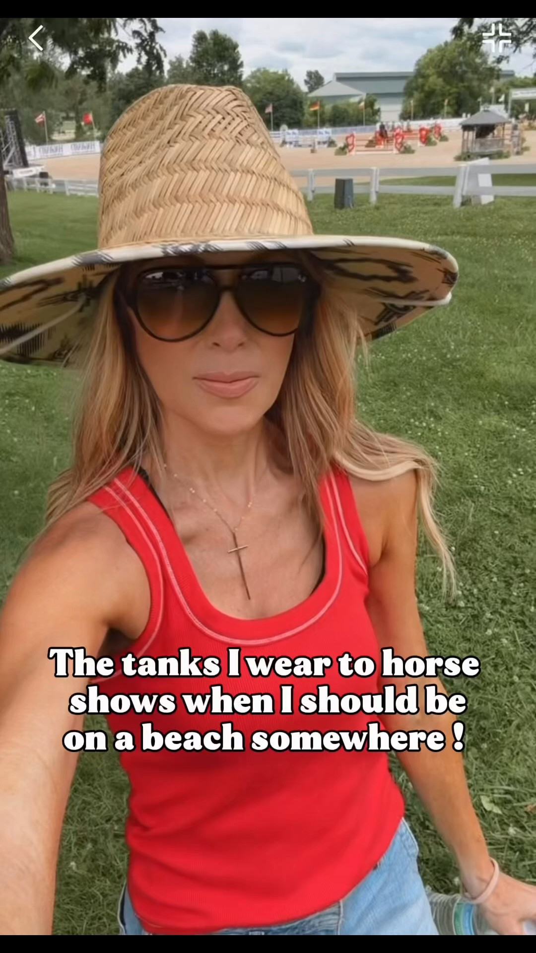 I wear these tanks weekly.. I have all the colors and wear a small.

#LTKmomlife #LTKootd