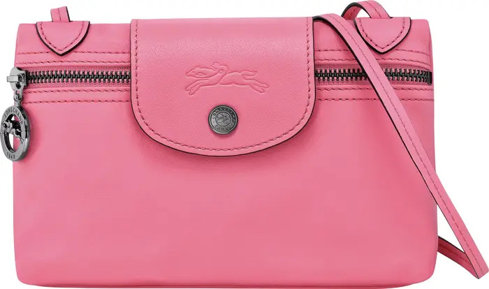 Longchamp Extra Small Le Pliage Leather Crossbody Bag | Nordstrom | Nordstrom