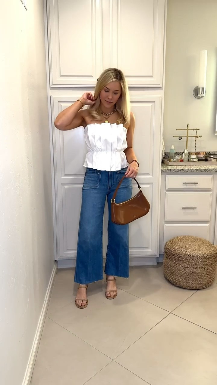 How cute is this Amazon top! 
Paige jeans

#LTKdayinmylife #LTKootd #LTKSeasonal