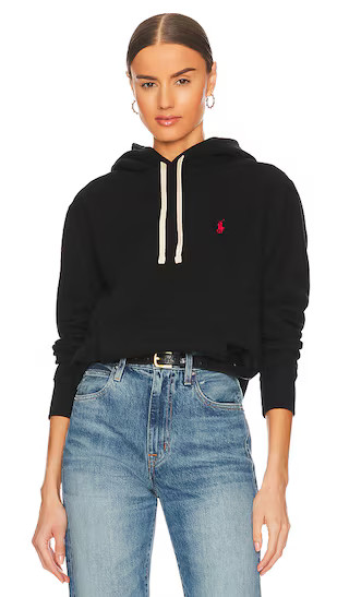 Fleece Hoodie in Black | Revolve Clothing (Global)