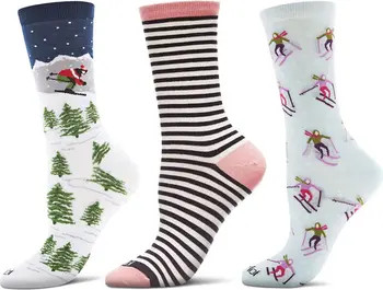 Winter Skiing Assorted 3-Pack Crew Socks | Nordstrom