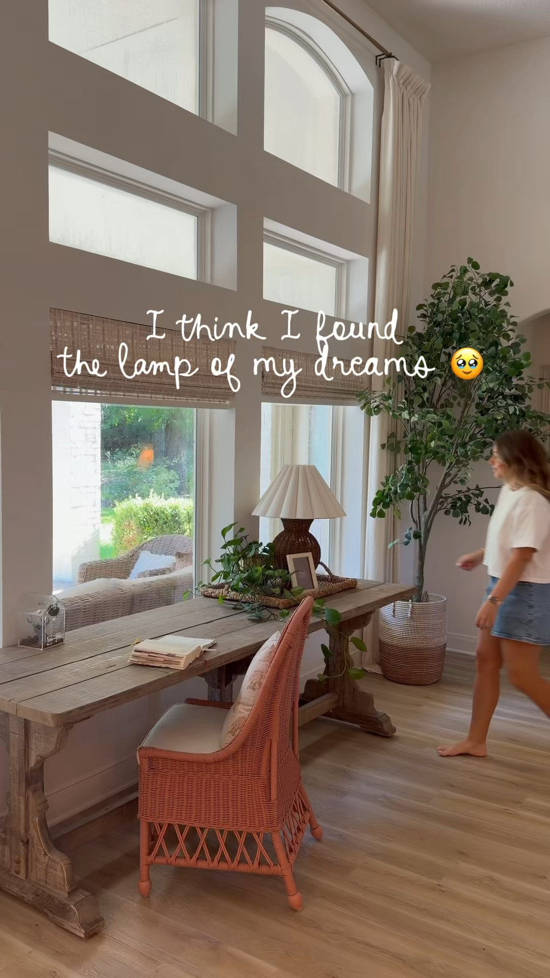 A little corner of our home that gets a LOT of use. 🩷

This is where I do my Bible study, where we keep our jumping spider, and now… where my lamp-of-my-dreams lives. 😂 (it’s on sale today BTW)

Now I just need an excuse to sit here all day..

#LTKdayinmylife #LTKSeasonal #LTKHome