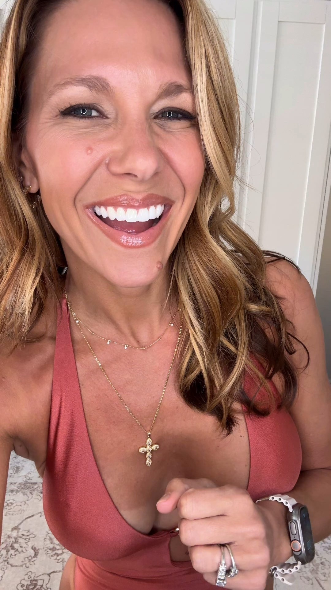 A one piece swimsuit with a touch of sass 

#LTKSeasonal #LTKTravel #LTKOver40